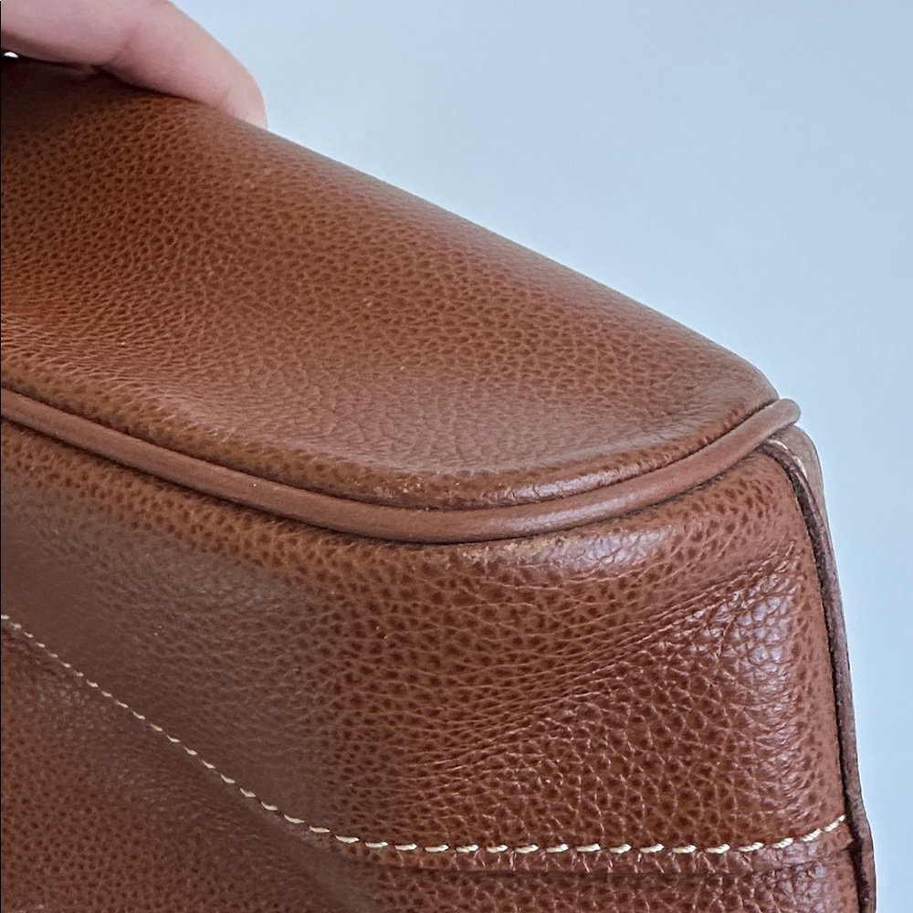 Longchamp Pebble Leather Vintage Tote - Picture 9 of 14